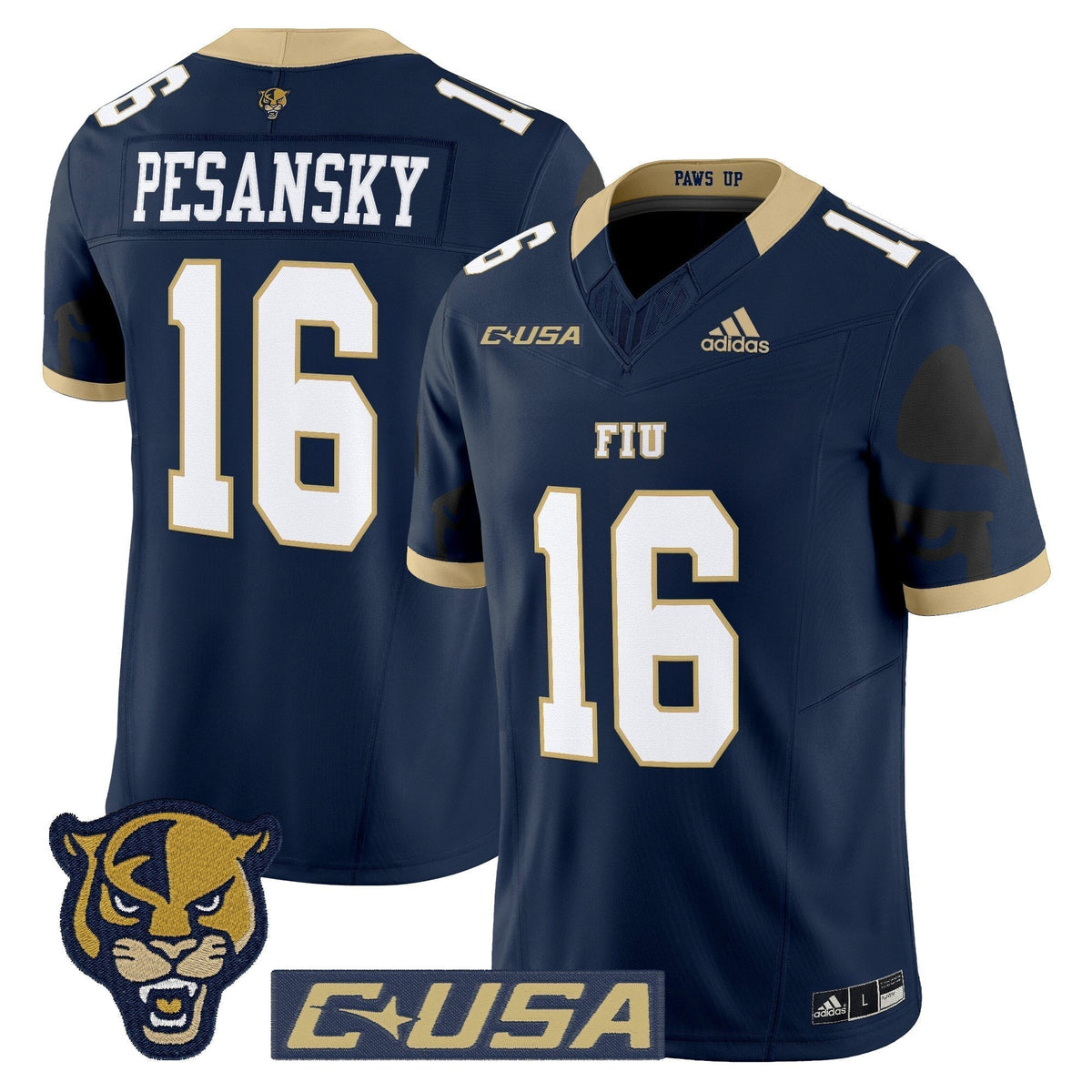 Men's Florida International Panthers 2025 Vapor Limited Jersey - All Stitched
