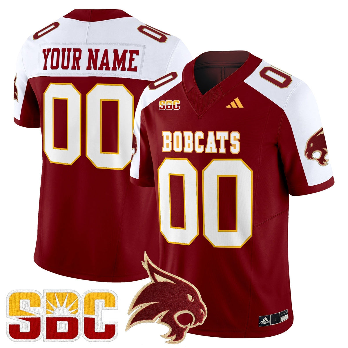 Texas State Bobcats 2025 Vapor Limited Custom Jersey - All Stitched