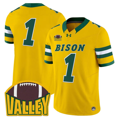 Men's North Dakota State Bison 2025 Vapor Limited Jersey - All Stitched