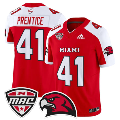 Men's Miami (OH) RedHawks 2025 Vapor Limited Jersey - All Stitched