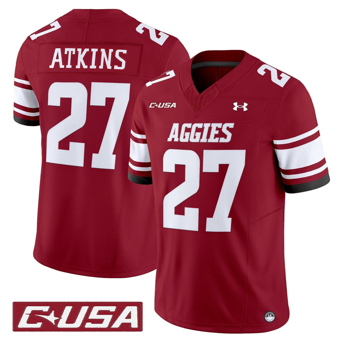 Men's New Mexico State Aggies 2025 Vapor Limited Jersey - All Stitched