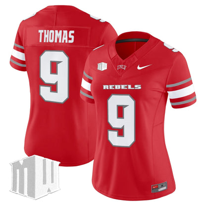 Women's UNLV Rebels 2025 Vapor Limited Jersey - All Stitched