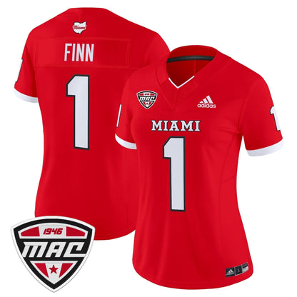 Women's Miami (OH) RedHawks 2025 Vapor Limited Jersey - All Stitched