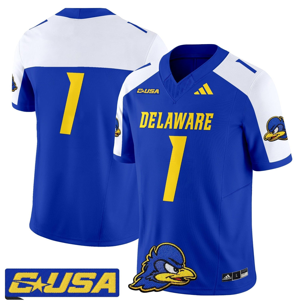 Men's Delaware Blue Hens 2025 Vapor Limited Jersey - All Stitched