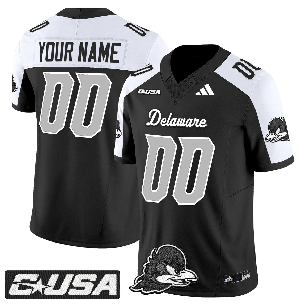 Delaware Blue Hens 2025 Vapor Limited Custom Jersey - All Stitched