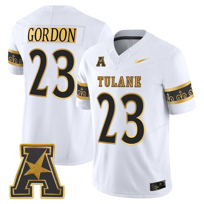 Men's Tulane Green Wave 2025 'City Edition' Gold Vapor Limited Jersey - All Stitched