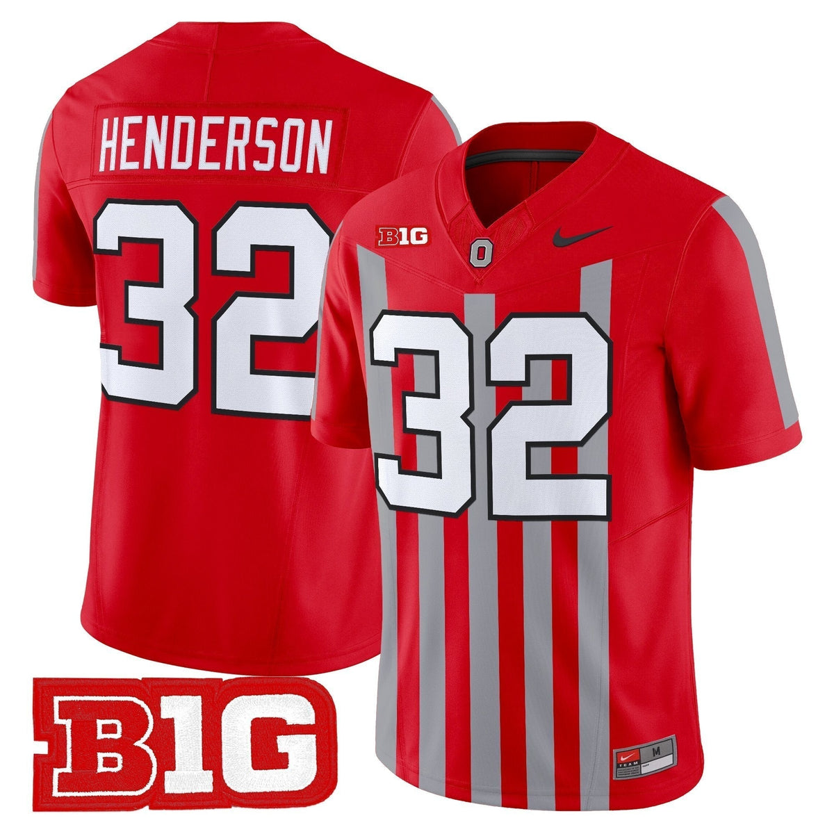 Men's Ohio State Buckeyes Throwback Vapor Limited Jersey - All Stitched