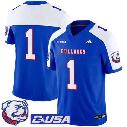 Men's Louisiana Tech Bulldogs 2025 Vapor Limited Jersey - All Stitched