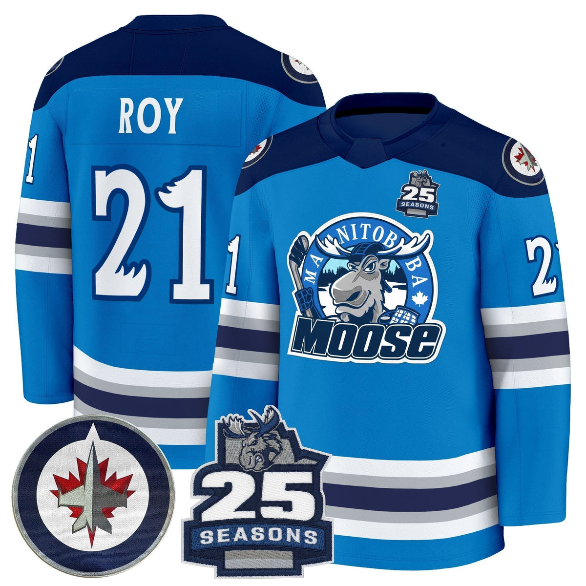 Manitoba Moose 2025 Premium Jersey - All Stitched
