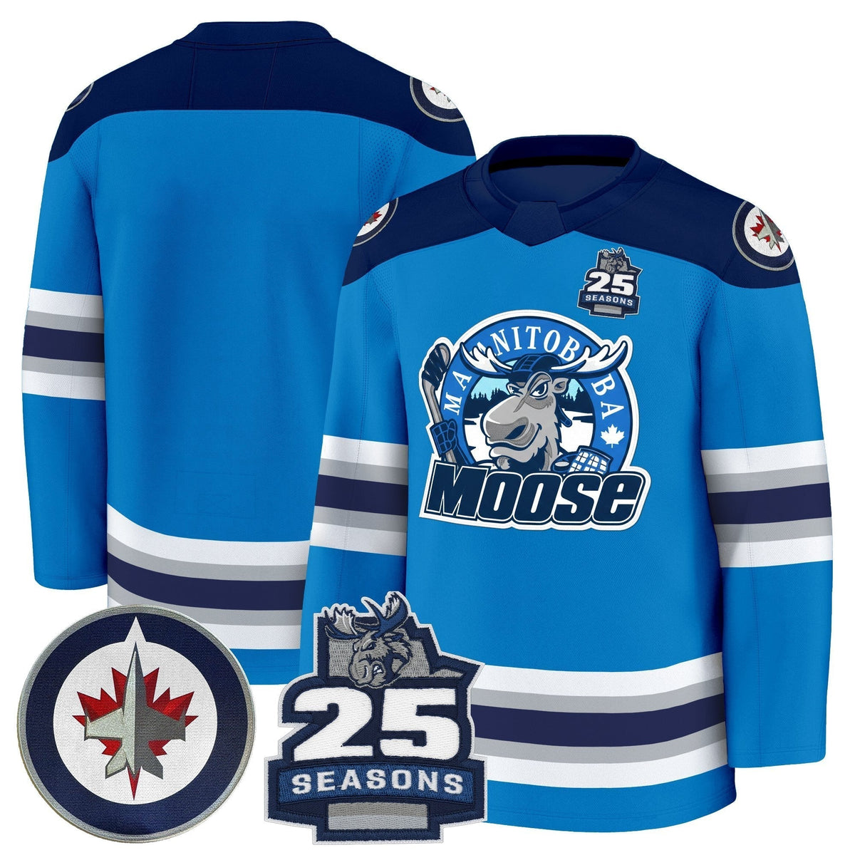 Manitoba Moose 2025 Premium Jersey - All Stitched