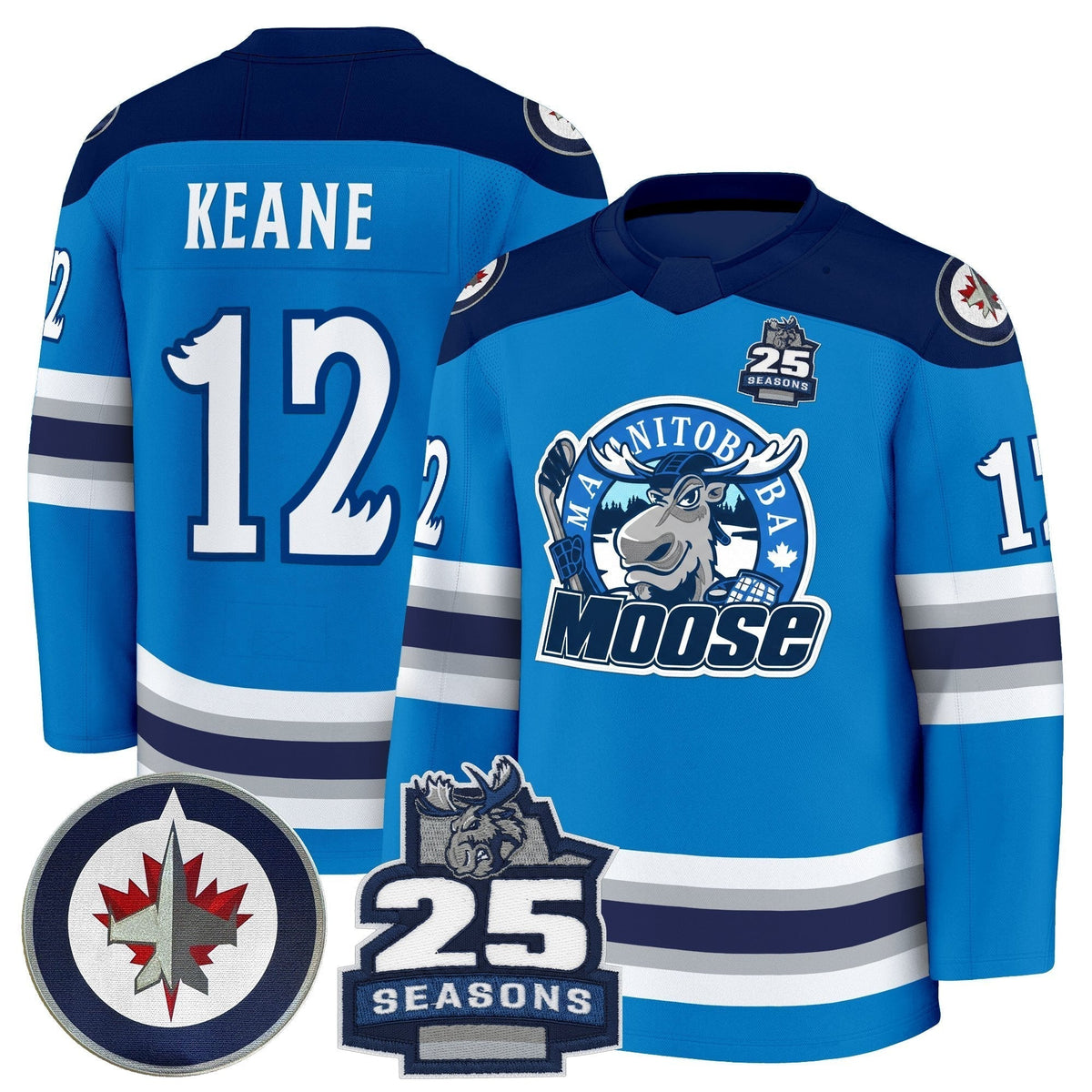 Manitoba Moose 2025 Premium Jersey - All Stitched