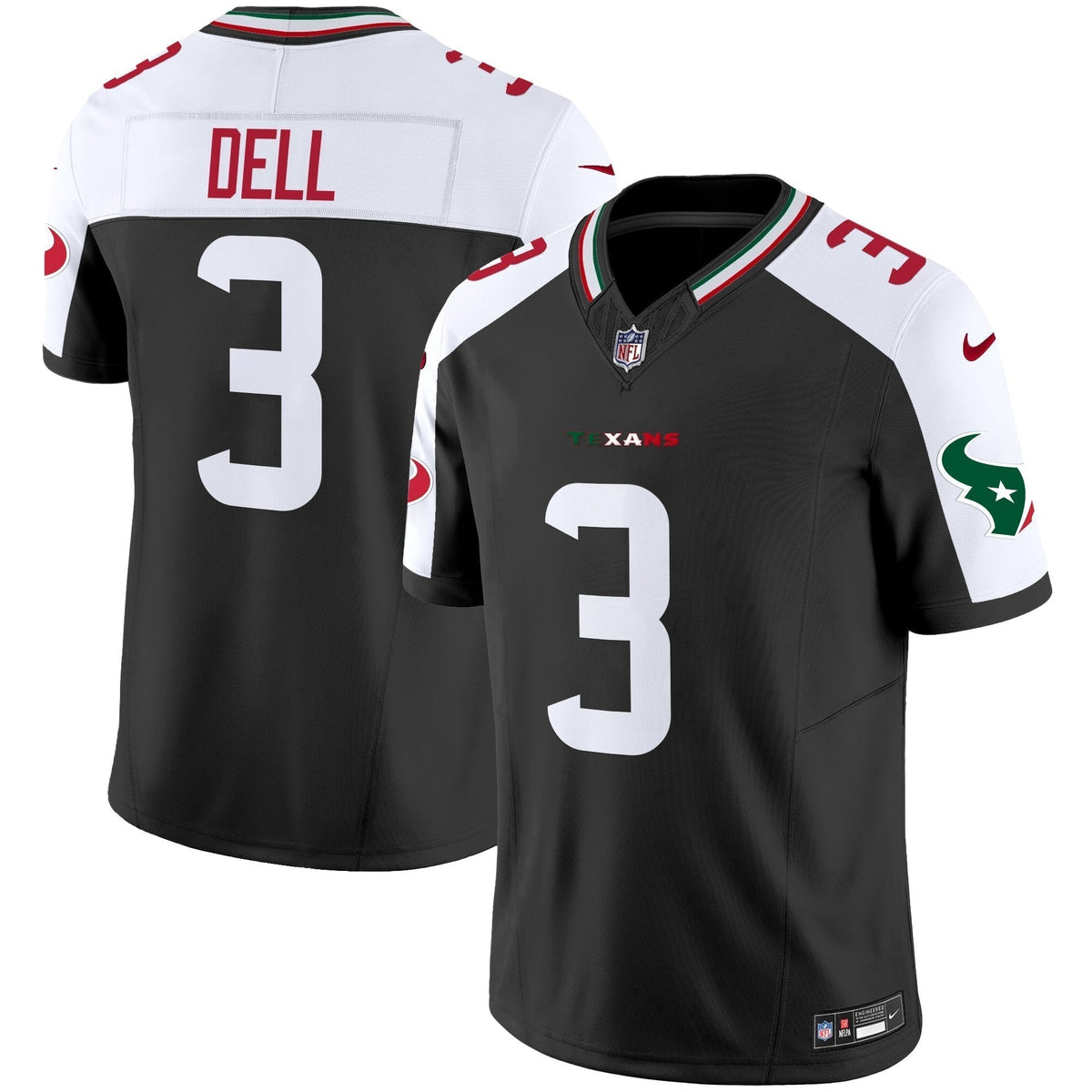 Men's Houston Texans Mexico Vapor Limited Jersey - All Stitched