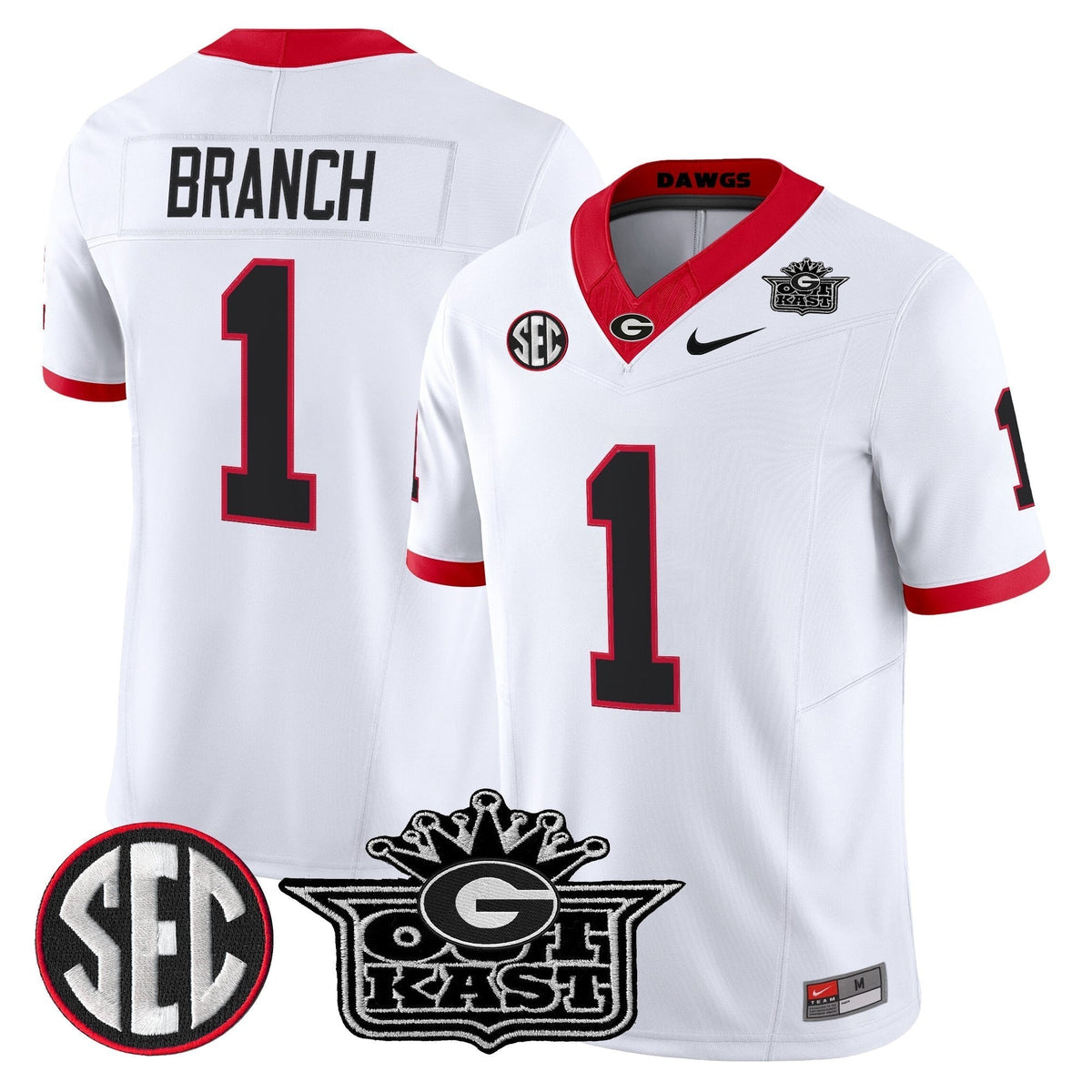 Men's Outkast x Georgia Bulldogs Vapor Limited Jersey - All stitched