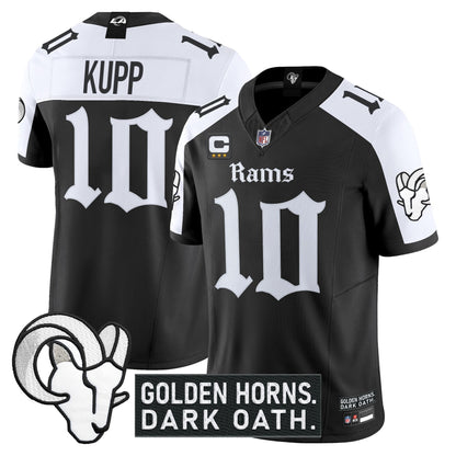 Men's Los Angeles Rams 'Gothic Horns Reforged Edition' Vapor Limited Jersey - All Stitched