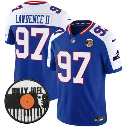 Men's Billy Joel × New York Giants Vapor Limited Jersey - All stitched