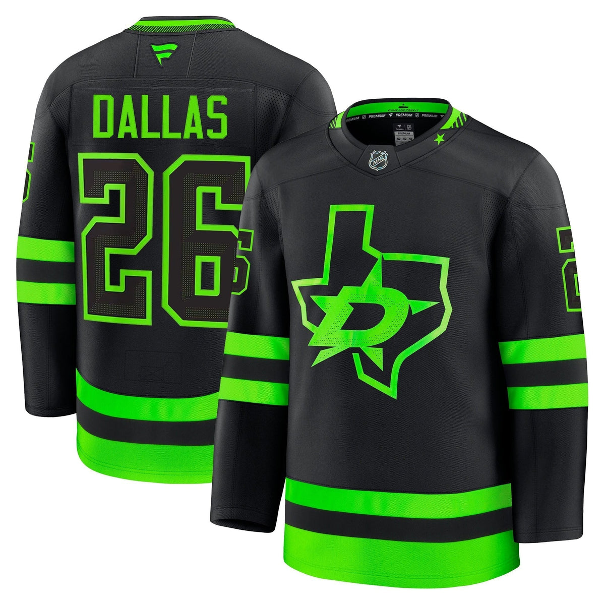 Men's Dallas Stars 2025/26 Premium Jersey - All Stitched
