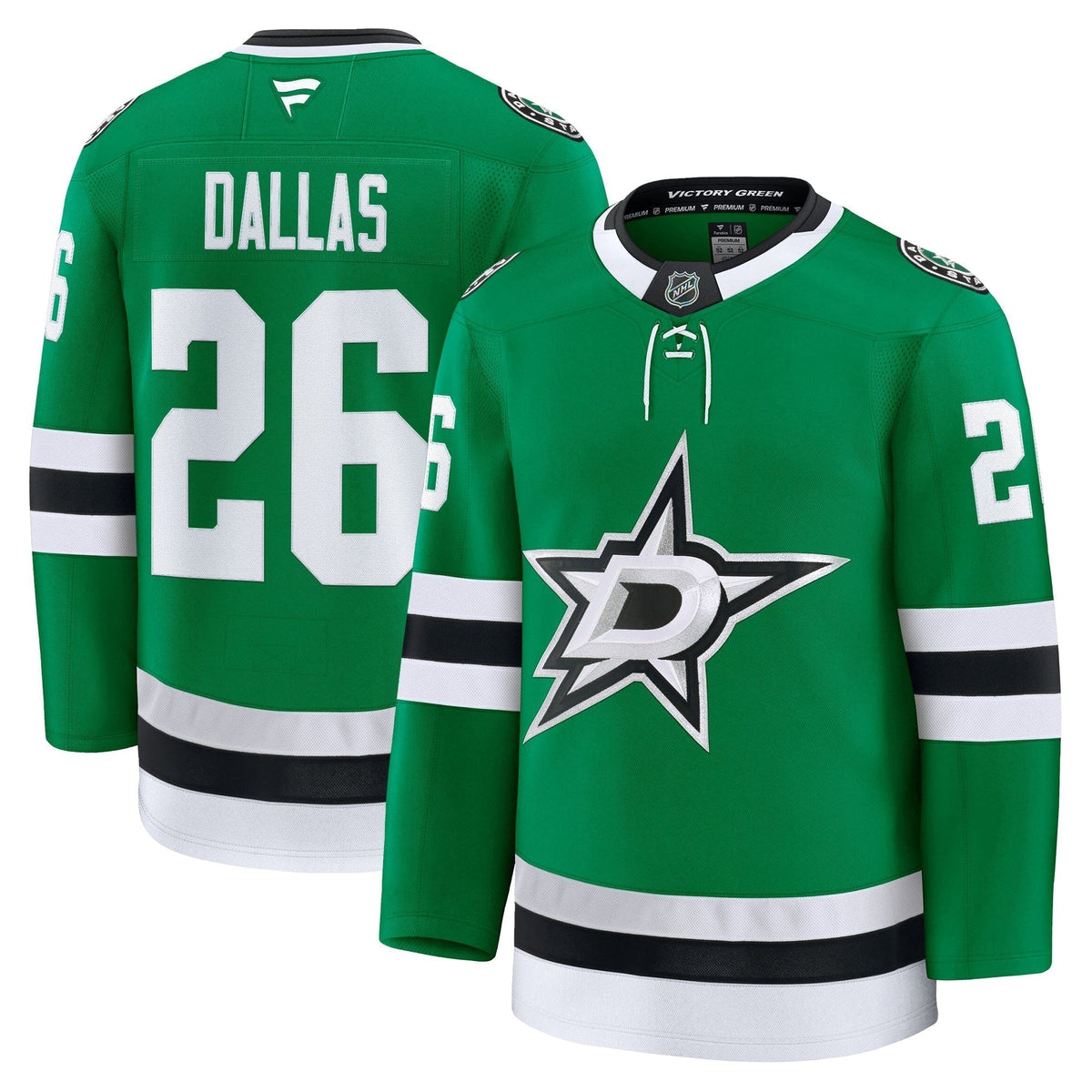 Men's Dallas Stars 2025/26 Premium Jersey - All Stitched