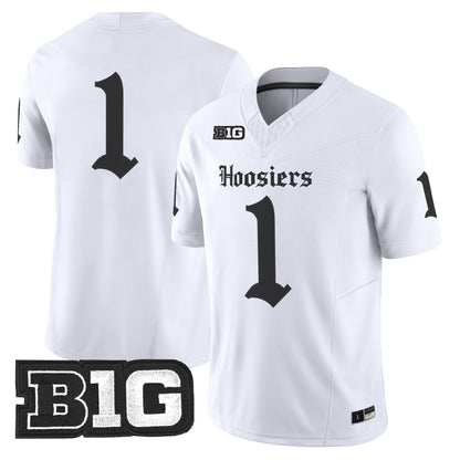 Men's Indiana Hoosiers 'Gothic Edition' Vapor Limited Jersey - All Stitched