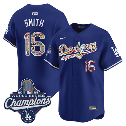 Men's Dodgers 2025 World Series Champions x Takashi Murakami Vapor Premier Limited Jersey - Stitched