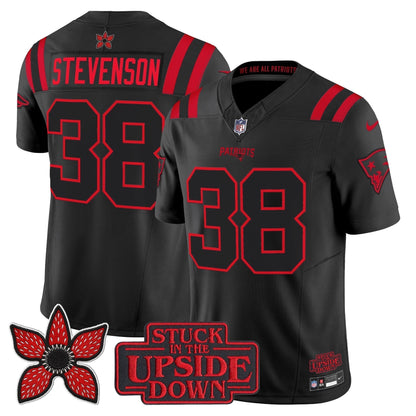 New England Patriots 'Stranger Things Edition' Vapor Limited Jersey - All Stitched