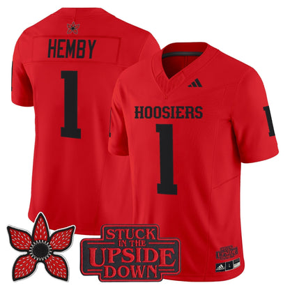 Men's Indiana Hoosiers 'Stranger Things Edition' Vapor Limited Jersey - All Stitched