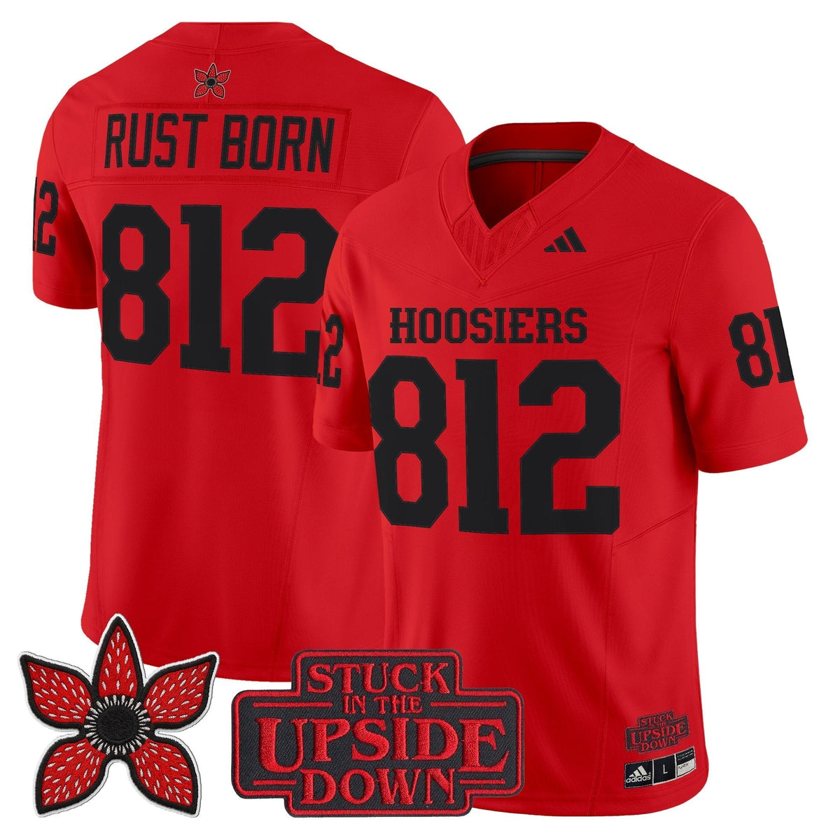 Men's Indiana Hoosiers 'Stranger Things Edition' Vapor Limited Jersey - All Stitched