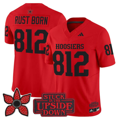 Men's Indiana Hoosiers 'Stranger Things Edition' Vapor Limited Jersey - All Stitched