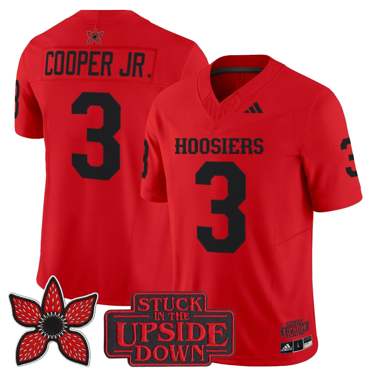 Men's Indiana Hoosiers 'Stranger Things Edition' Vapor Limited Jersey - All Stitched