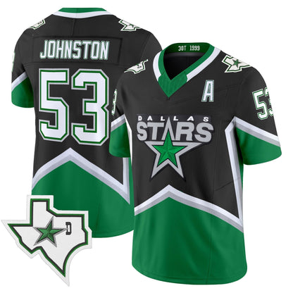 Dallas Stars '99 Throwback Vapor Jersey - Football Style - Stitched