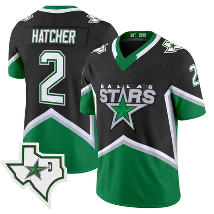Dallas Stars '99 Throwback Vapor Jersey - Football Style - Stitched