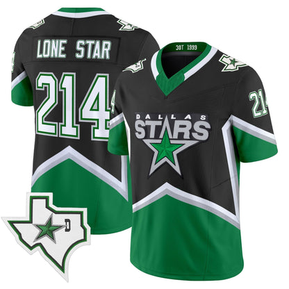 Dallas Stars '99 Throwback Vapor Jersey - Football Style - Stitched