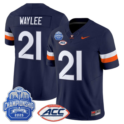 Men's Virginia Cavaliers 2025 ACC Championship Vapor Limited Jersey - All Stitched