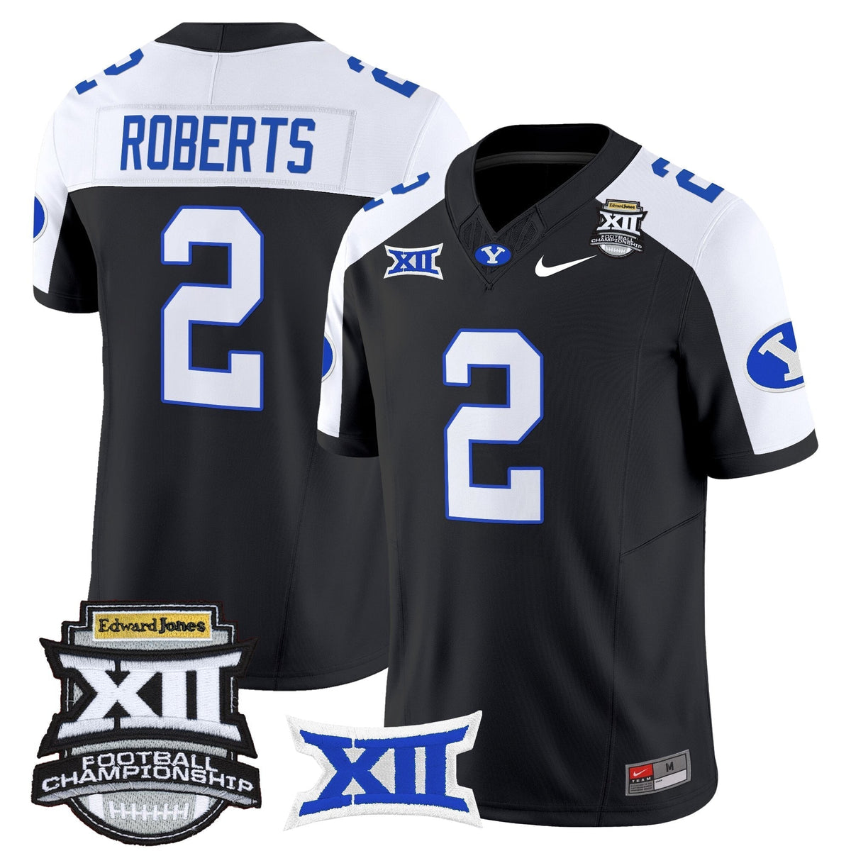 Men's BYU Cougars 2025 Big 12 Championship Vapor Limited Jersey - All Stitched
