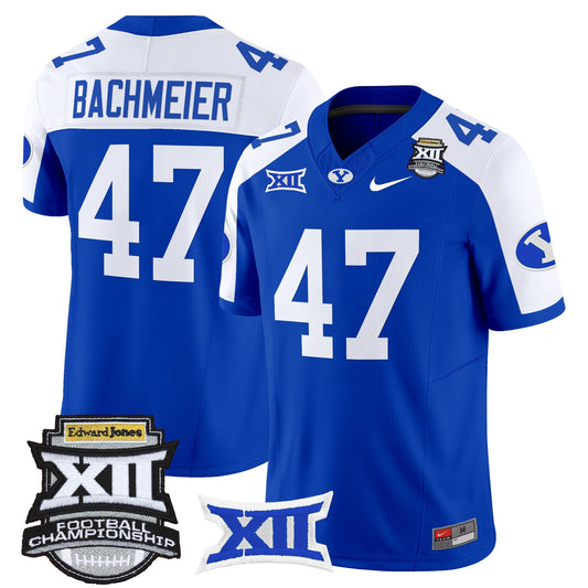 Men's BYU Cougars 2025 Big 12 Championship Vapor Limited Jersey - All Stitched