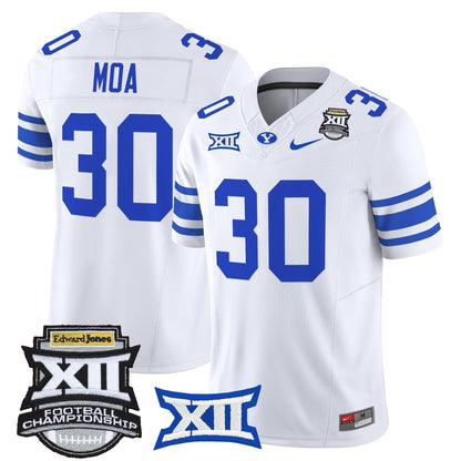 Men's BYU Cougars 2025 Big 12 Championship Vapor Limited Jersey - All Stitched