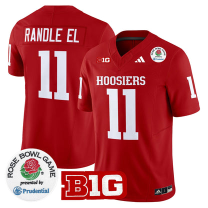 Men's Indiana Hoosiers 2025 Rose Bowl Vapor Limited Jersey - All Stitched