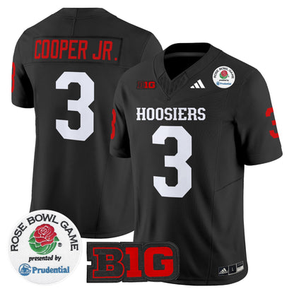 Men's Indiana Hoosiers 2025 Rose Bowl Vapor Limited Jersey - All Stitched