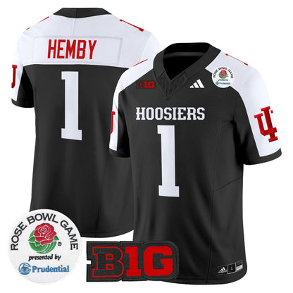 Men's Indiana Hoosiers 2025 Rose Bowl Vapor Limited Jersey - All Stitched