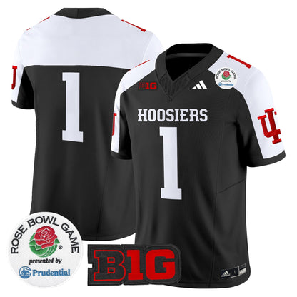 Men's Indiana Hoosiers 2025 Rose Bowl Vapor Limited Jersey - All Stitched