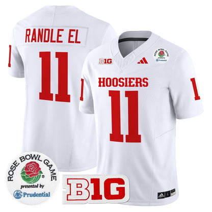 Men's Indiana Hoosiers 2025 Rose Bowl Vapor Limited Jersey - All Stitched