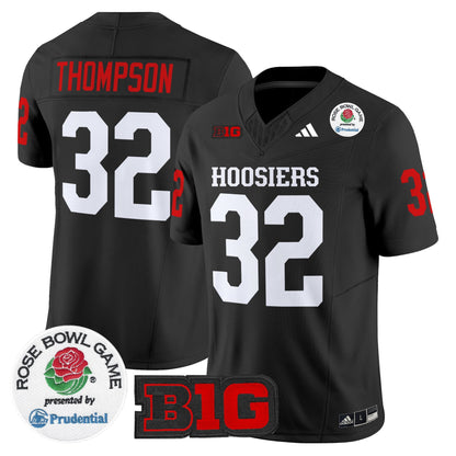 Men's Indiana Hoosiers 2025 Rose Bowl Vapor Limited Jersey - All Stitched