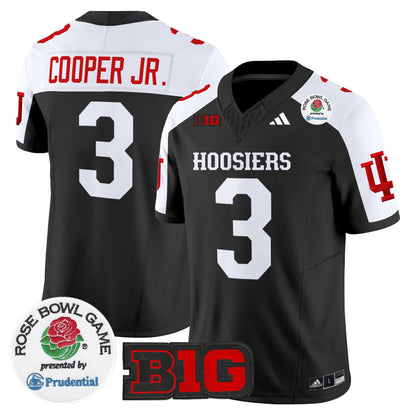 Men's Indiana Hoosiers 2025 Rose Bowl Vapor Limited Jersey - All Stitched