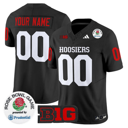 Indiana Hoosiers 2025 Rose Bowl Vapor Limited Custom Jersey - All Stitched