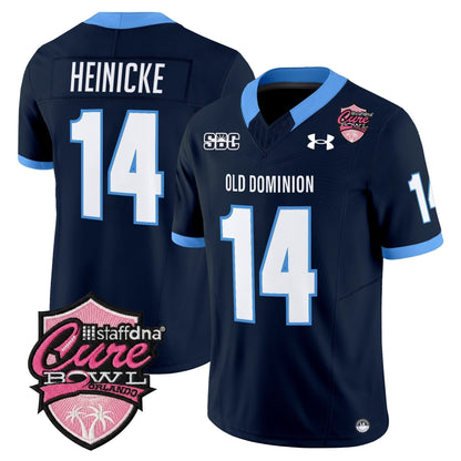 Men's Old Dominion Monarchs 2025 Cure Bowl Vapor Limited Jersey - All Stitched