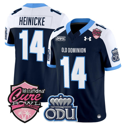 Men's Old Dominion Monarchs 2025 Cure Bowl Vapor Limited Jersey - All Stitched