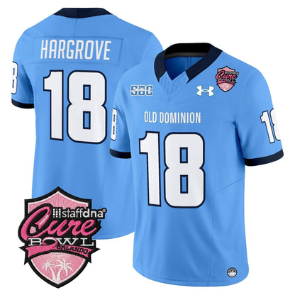 Men's Old Dominion Monarchs 2025 Cure Bowl Vapor Limited Jersey - All Stitched