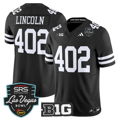 Men's Nebraska Cornhuskers 2025 Las Vegas Bowl Vapor Limited Jersey - All Stitched