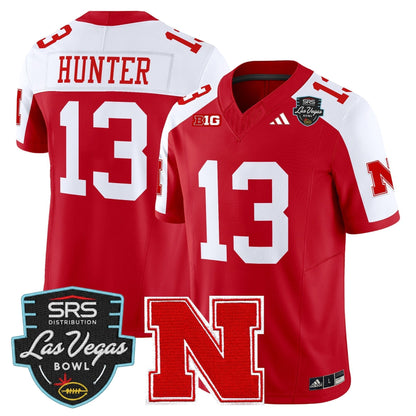 Men's Nebraska Cornhuskers 2025 Las Vegas Bowl Vapor Limited Jersey - All Stitched