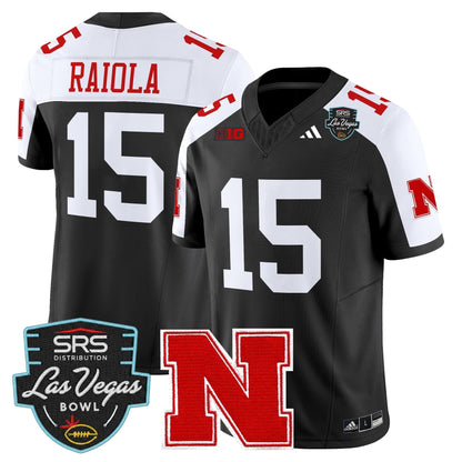 Men's Nebraska Cornhuskers 2025 Las Vegas Bowl Vapor Limited Jersey - All Stitched