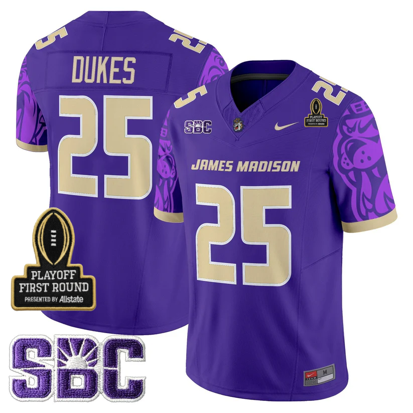 JMD 2025 Playoff First Round Patch Jersey - Stitched